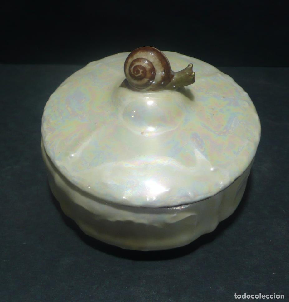 Antig&uuml;edades: PEQUE&Ntilde;A CAJA DE PORCELANA - Foto 2