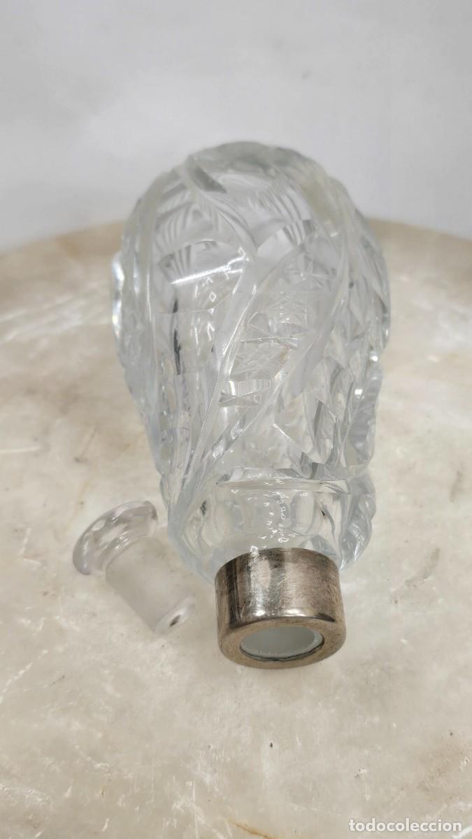 Antig&uuml;edades: Botella de cristal para perfume - Foto 3