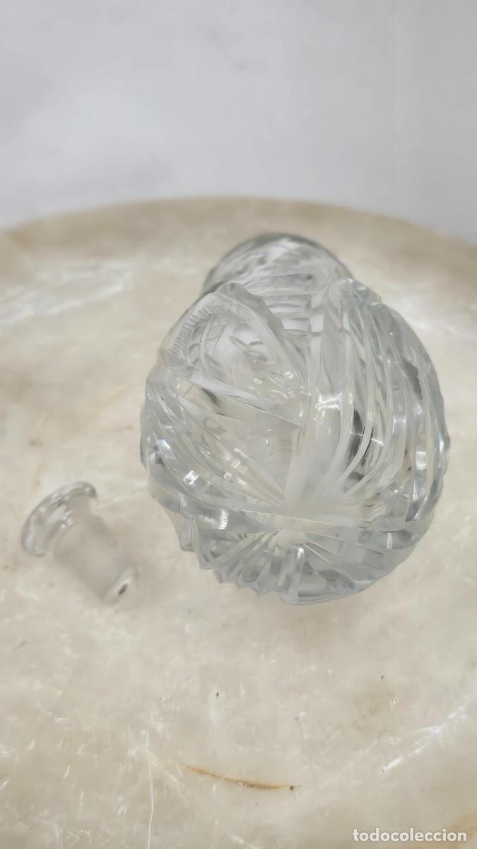 Antig&uuml;edades: Botella de cristal para perfume - Foto 4