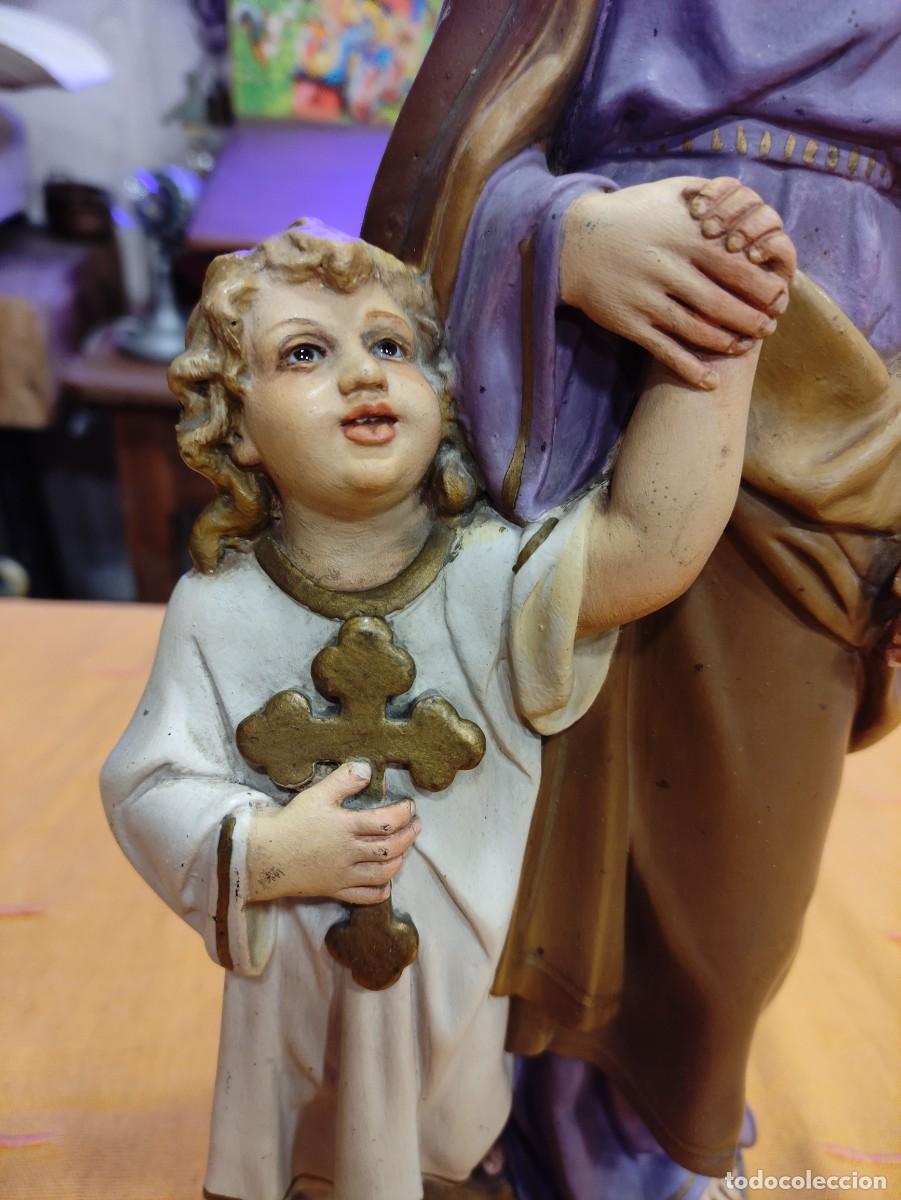 Antig&uuml;edades: Jos&eacute; y ni&ntilde;o jes&uacute;s olot - Foto 2