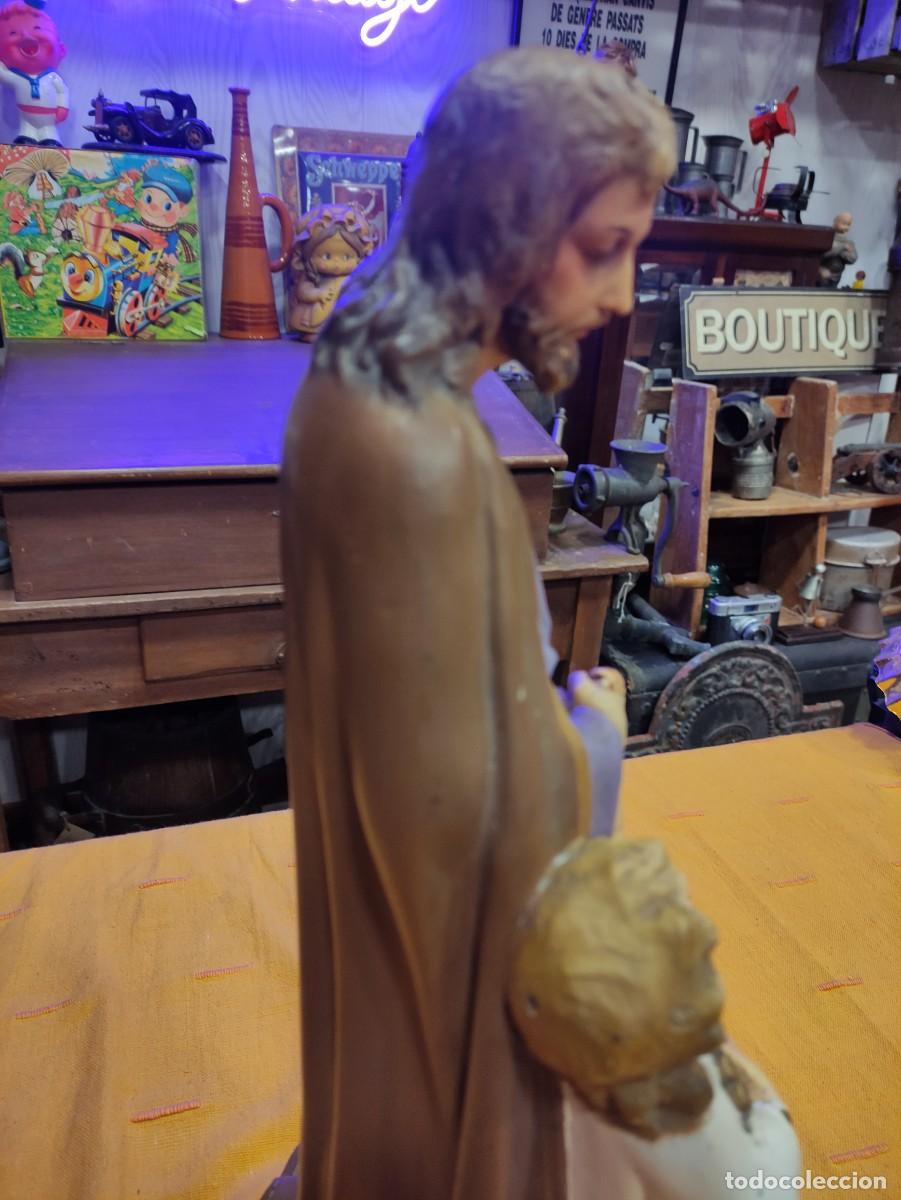Antig&uuml;edades: Jos&eacute; y ni&ntilde;o jes&uacute;s olot - Foto 6