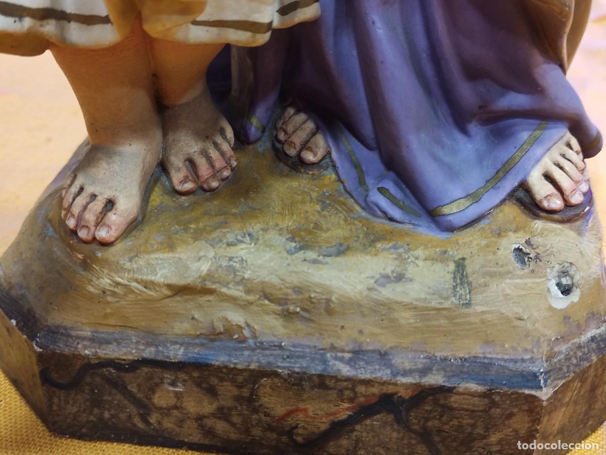 Antig&uuml;edades: Jos&eacute; y ni&ntilde;o jes&uacute;s olot - Foto 13