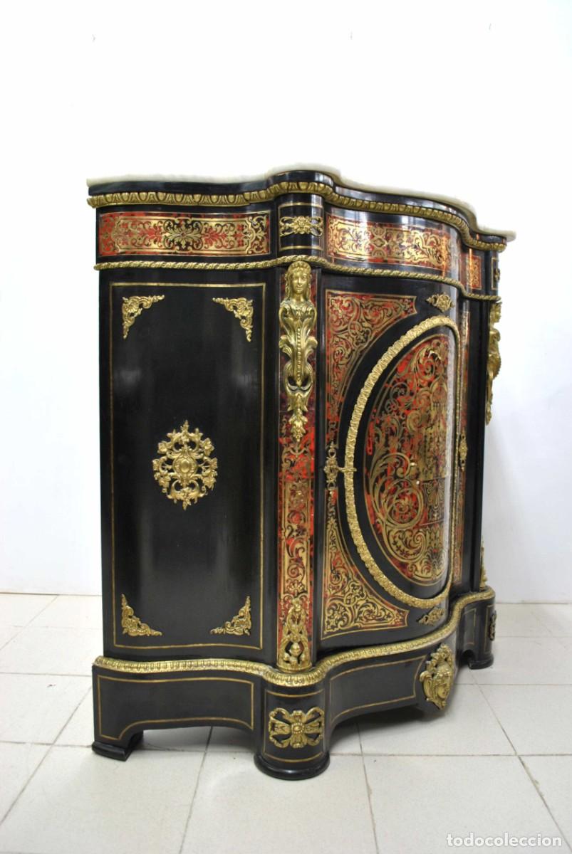 Antig&uuml;edades: MUEBLE ENTRED&Oacute;S ESTILO NAPOLE&Oacute;N III - Foto 11