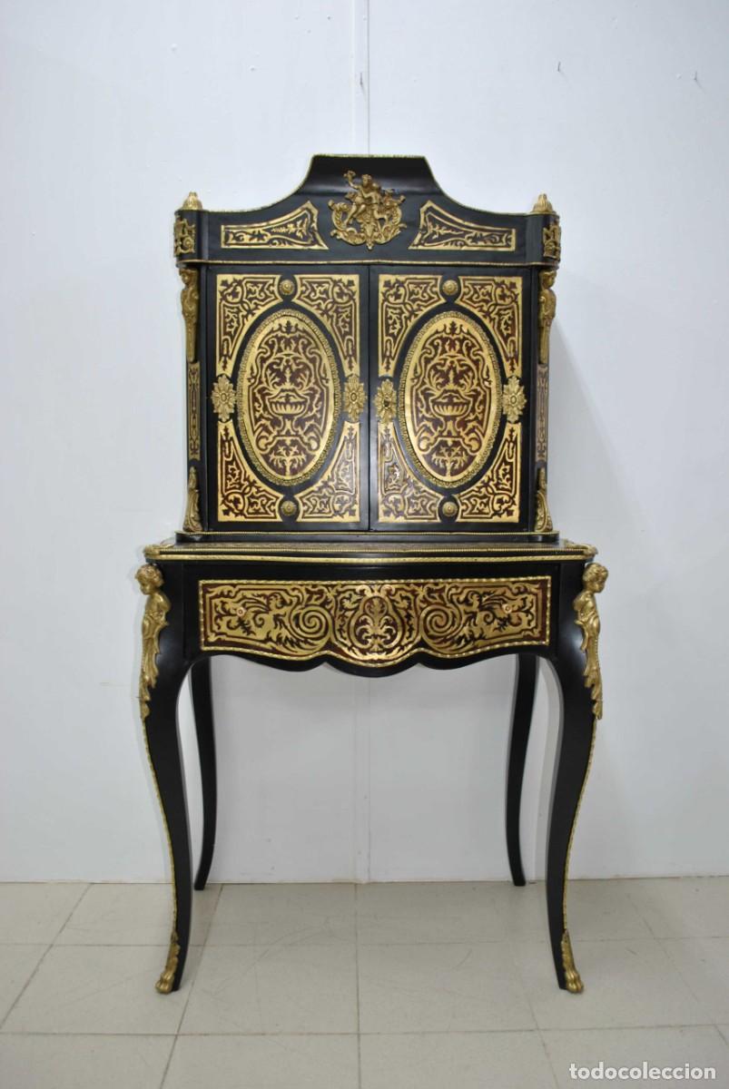 Antig&uuml;edades: ESCRITORIO GABINETE NAPOLE&Oacute;N III - Foto 1