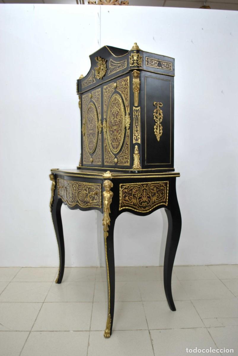 Antig&uuml;edades: ESCRITORIO GABINETE NAPOLE&Oacute;N III - Foto 5