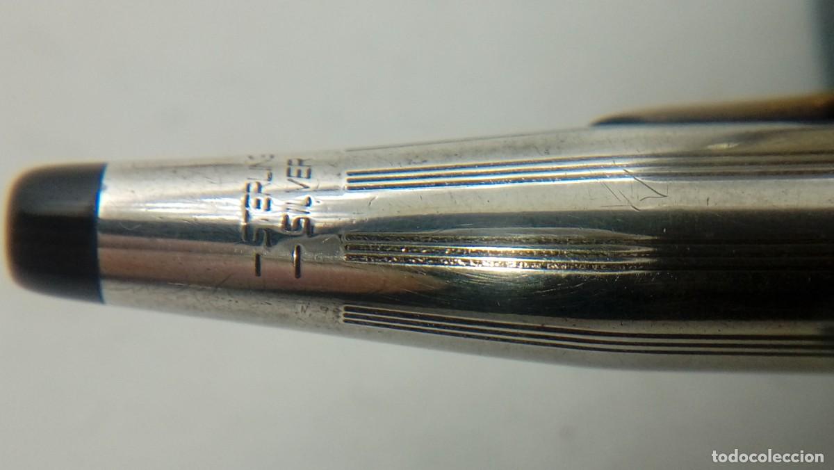 Antig&uuml;edades: BOLIGRAFO DE PLATA FUNCIONA - Foto 2