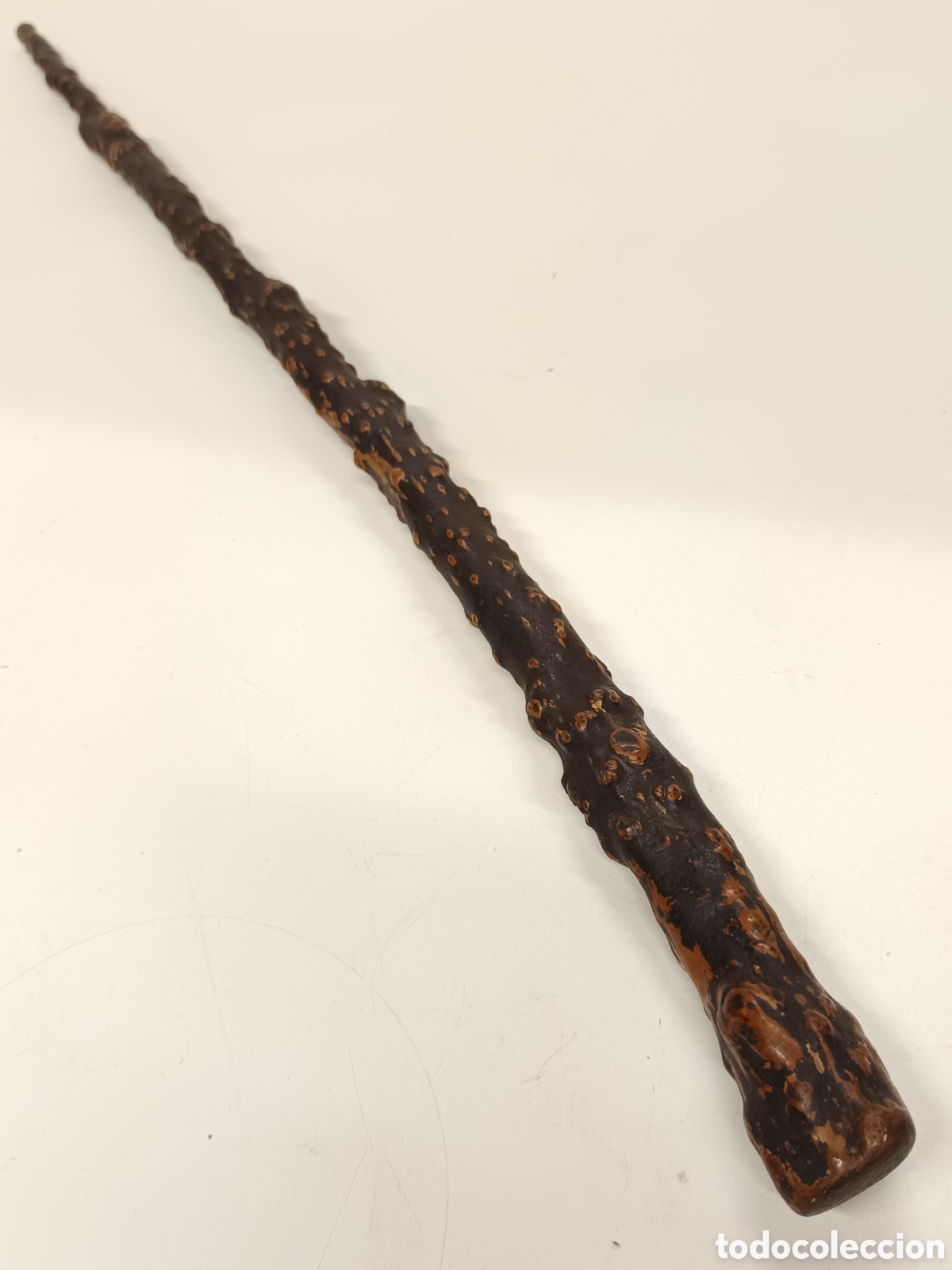 Antig&uuml;edades: Antiguo bast&oacute;n de madera Shillelagh - Foto 2