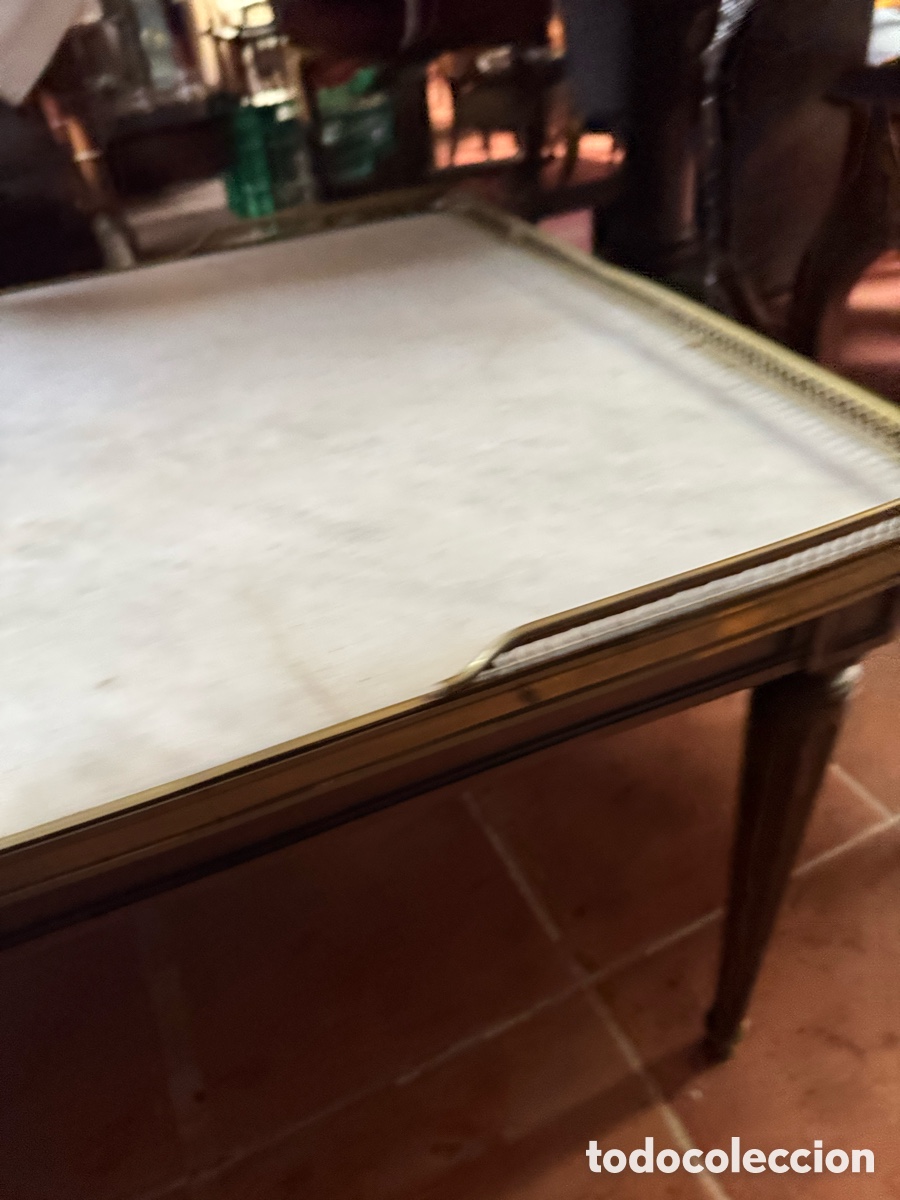 Antig&uuml;edades: Gran mesa baja de sal&oacute;n - Foto 5