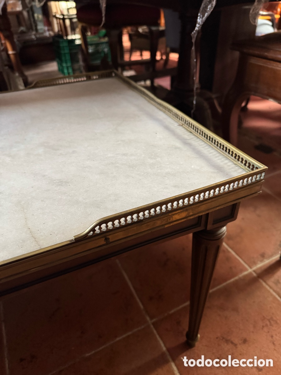 Antig&uuml;edades: Gran mesa baja de sal&oacute;n - Foto 6