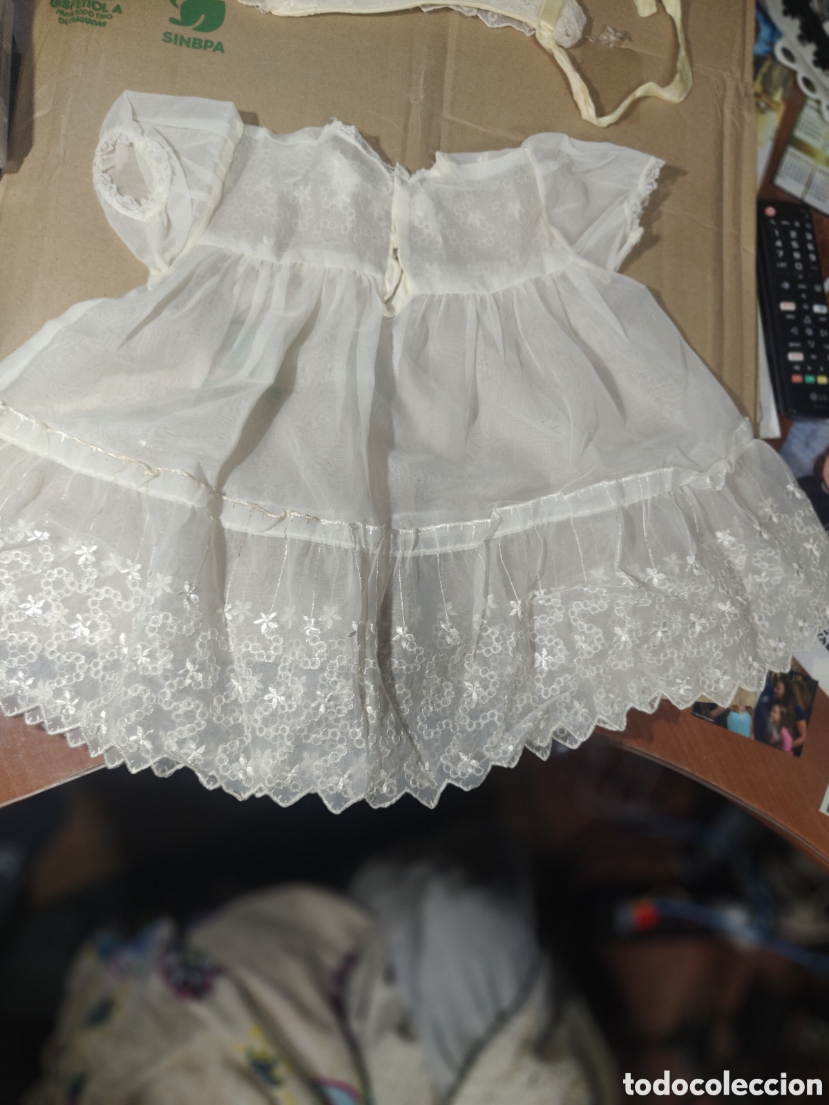 Antig&uuml;edades: ANTIGUO VESTIDO DE BAUTIZO - Foto 2