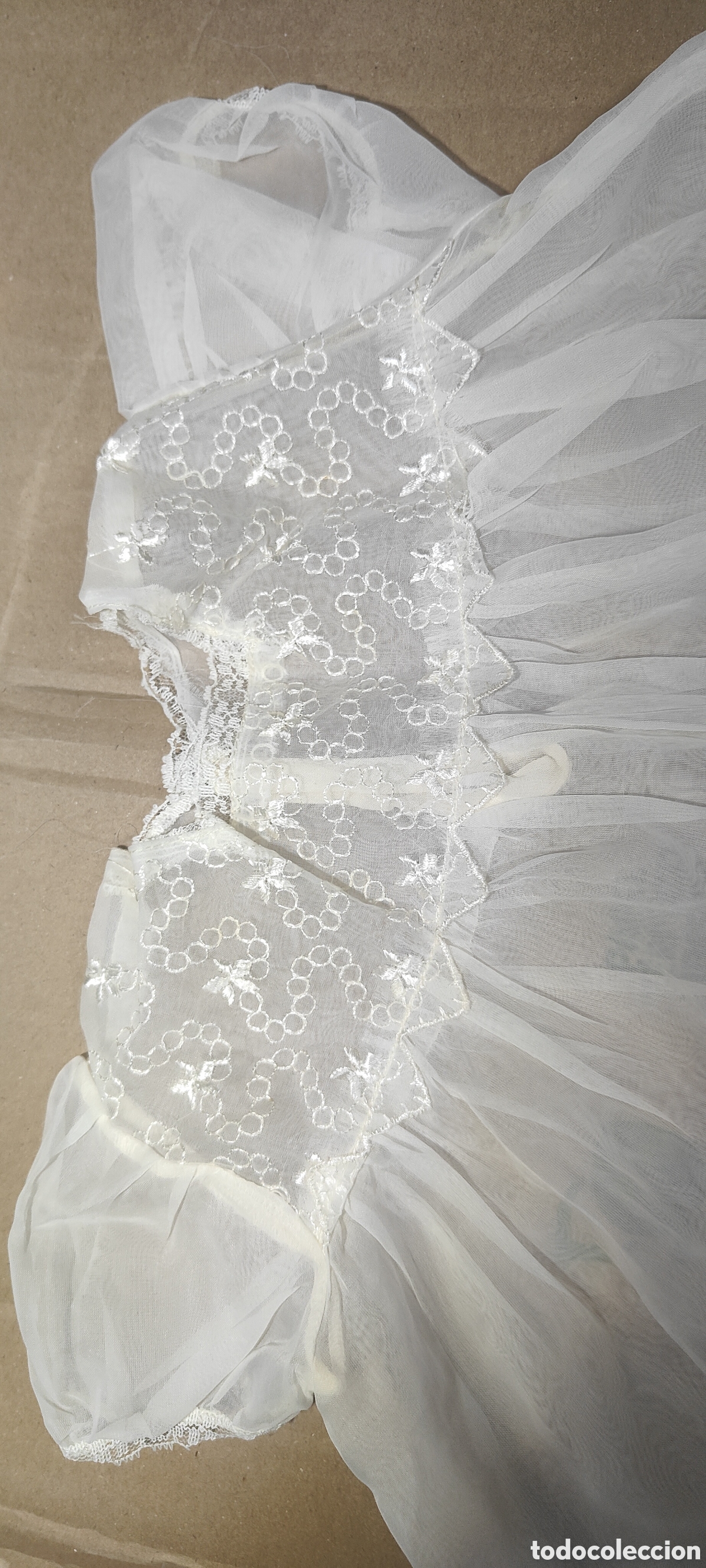 Antig&uuml;edades: ANTIGUO VESTIDO DE BAUTIZO - Foto 4