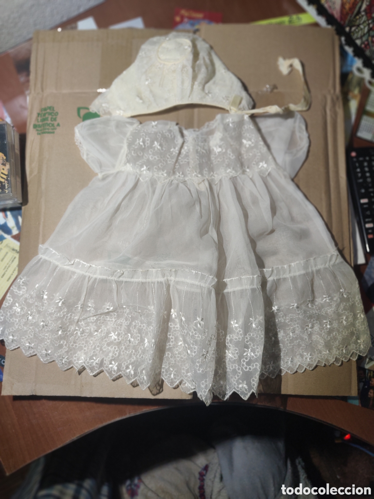 Antig&uuml;edades: ANTIGUO VESTIDO DE BAUTIZO - Foto 1