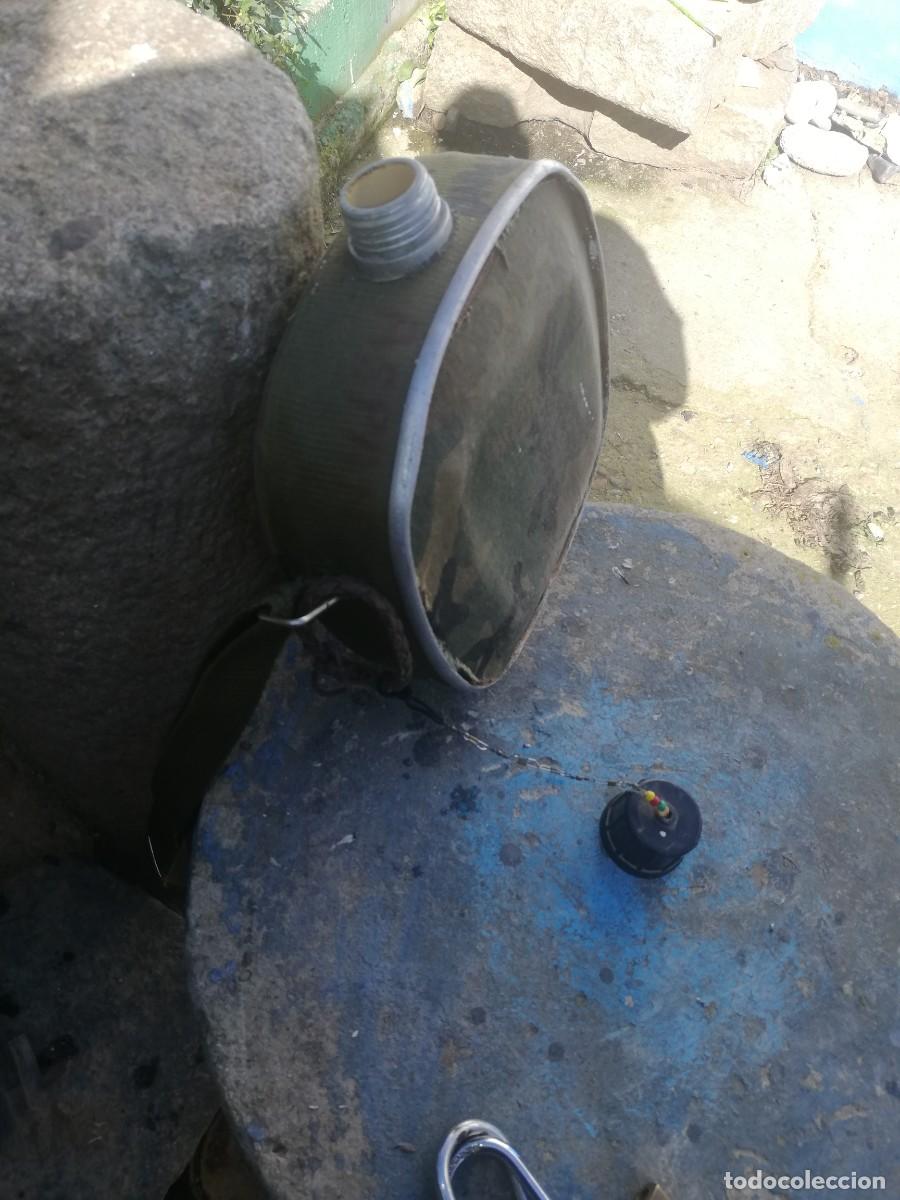 Antig&uuml;edades: Cantimplora mimetizada aluminio antigua - Foto 4