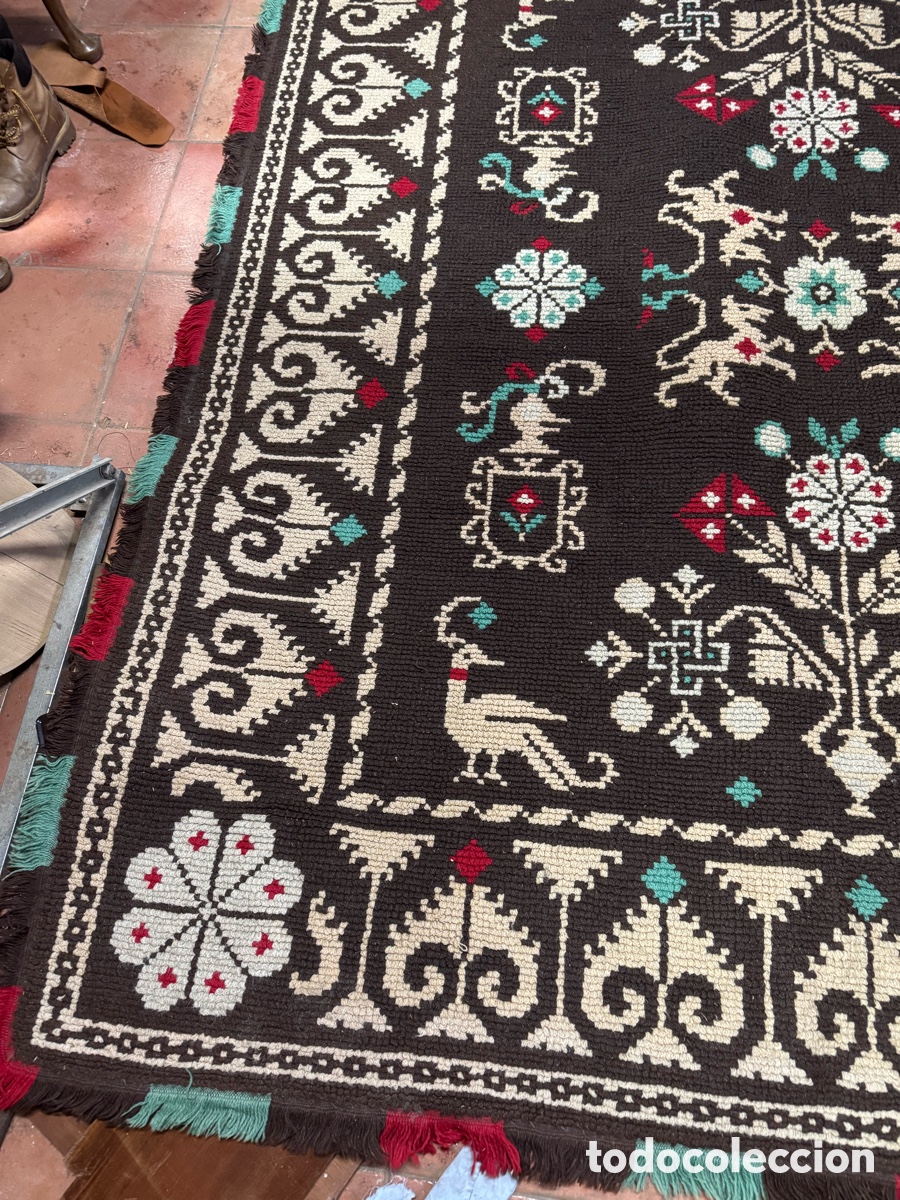 Antig&uuml;edades: Gran alfombra de nudos - Foto 2