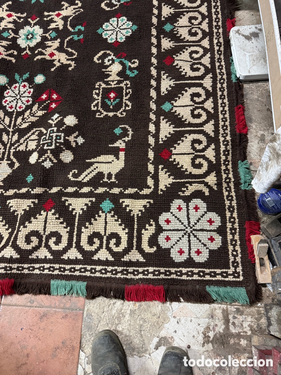 Antig&uuml;edades: Gran alfombra de nudos - Foto 4