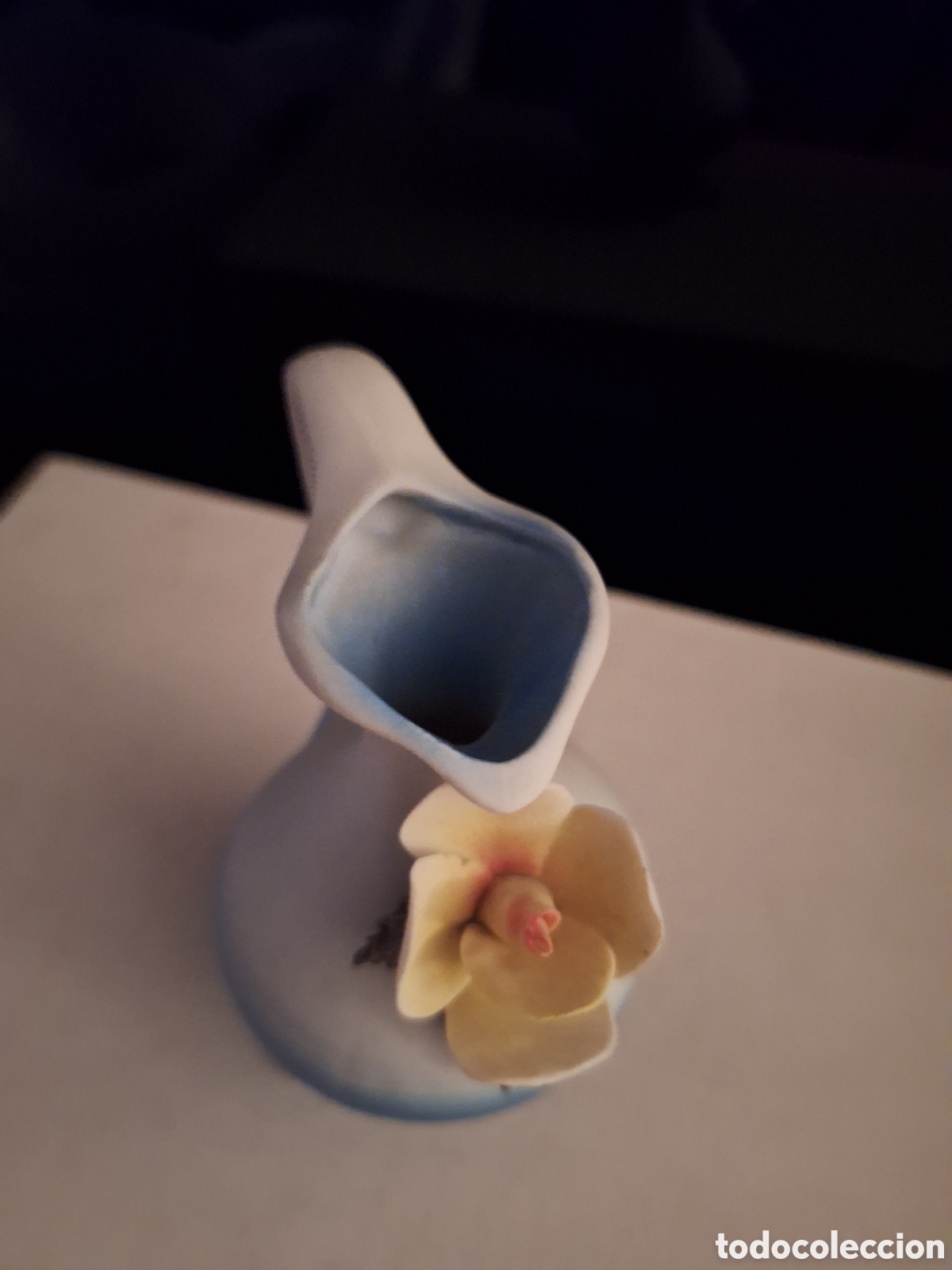 Antig&uuml;edades: Jarrita porcelana Capodimonte - Foto 3