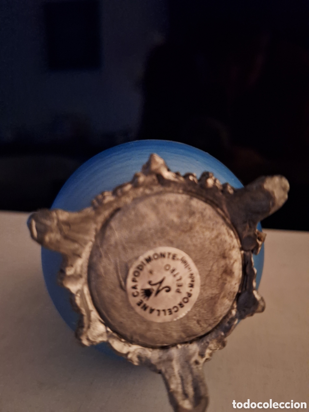 Antig&uuml;edades: Jarrita porcelana Capodimonte - Foto 7