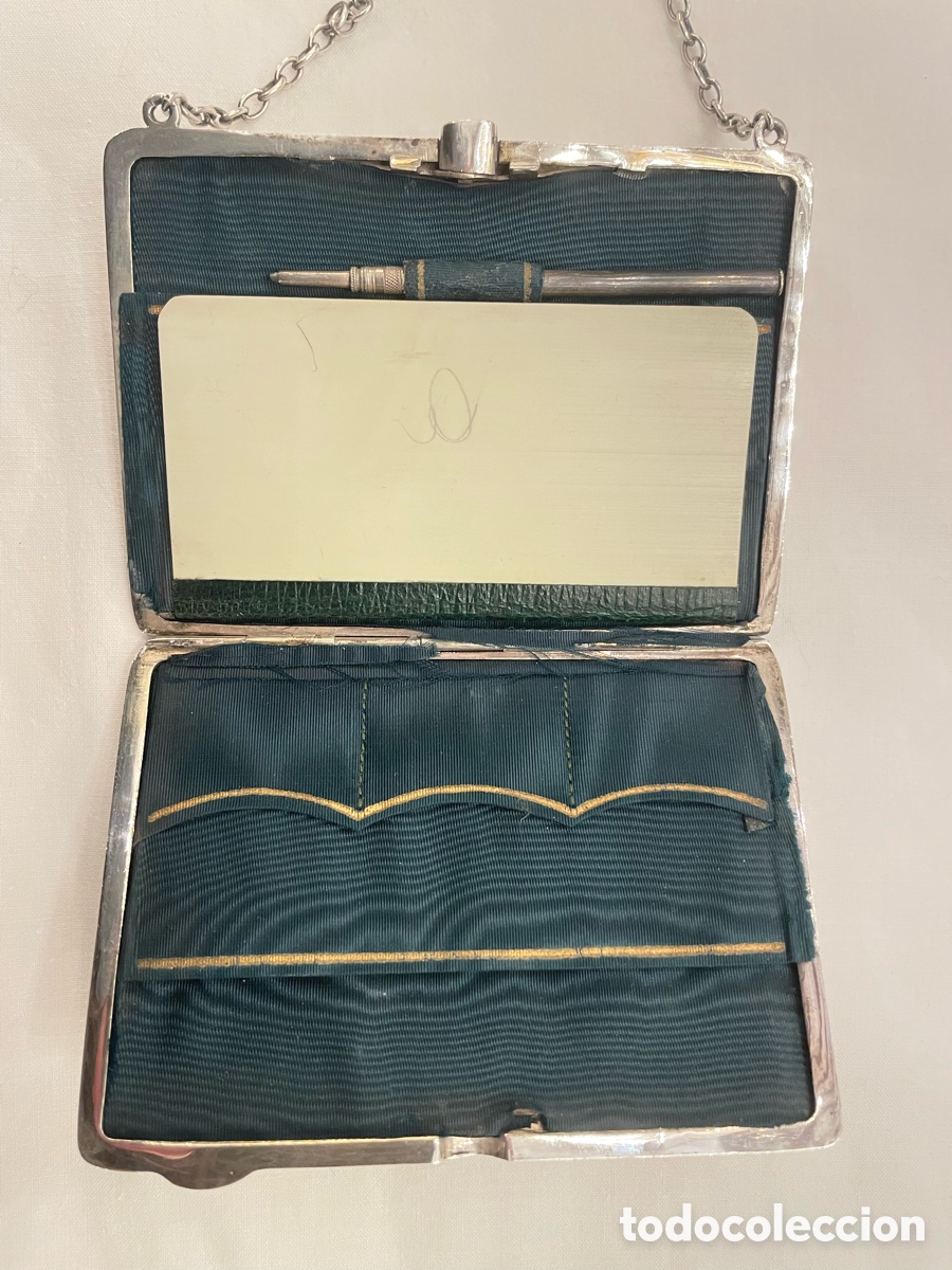 Antig&uuml;edades: Bolso de carnet de baile del siglo XIX. - Foto 4