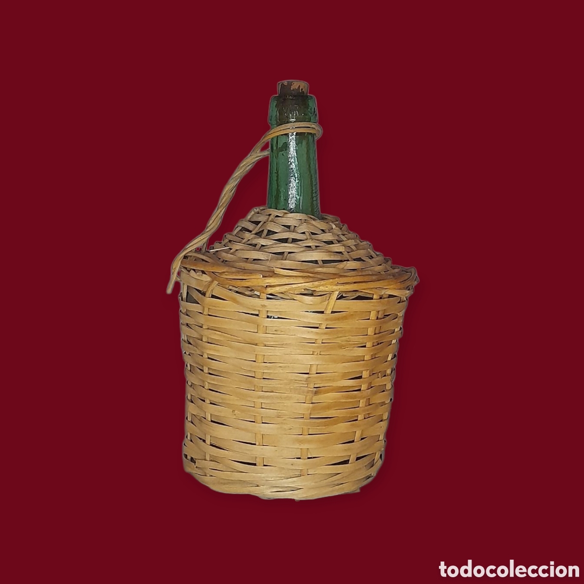 Antig&uuml;edades: Peque&ntilde;a damajuana de VIRESA. - Foto 1