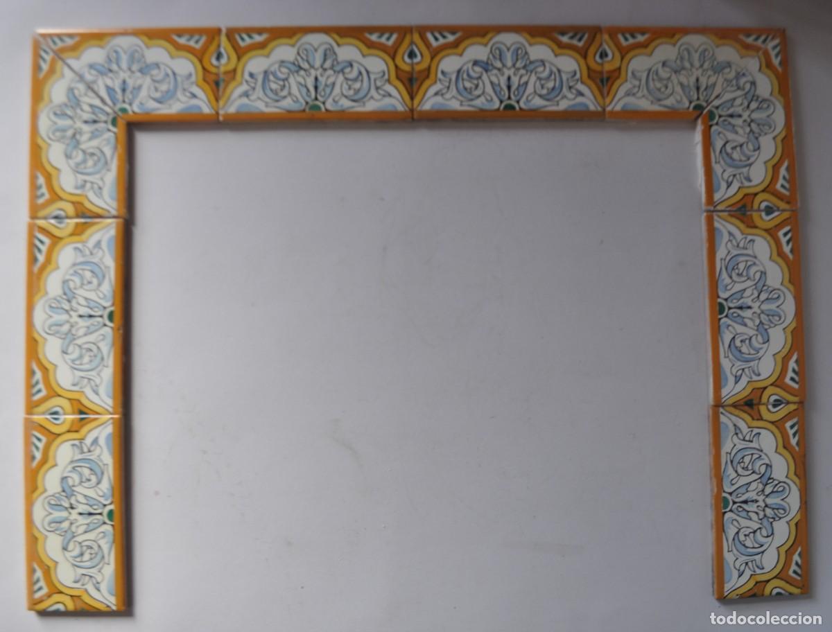 Antig&uuml;edades: AZULEJOS (10) -6 ENTEROS Y 4 EN &Aacute;NGULO - Foto 1