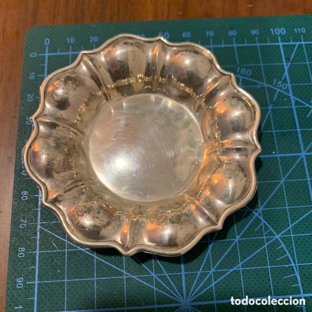Antig&uuml;edades: Antiguo platito de plata - Foto 1