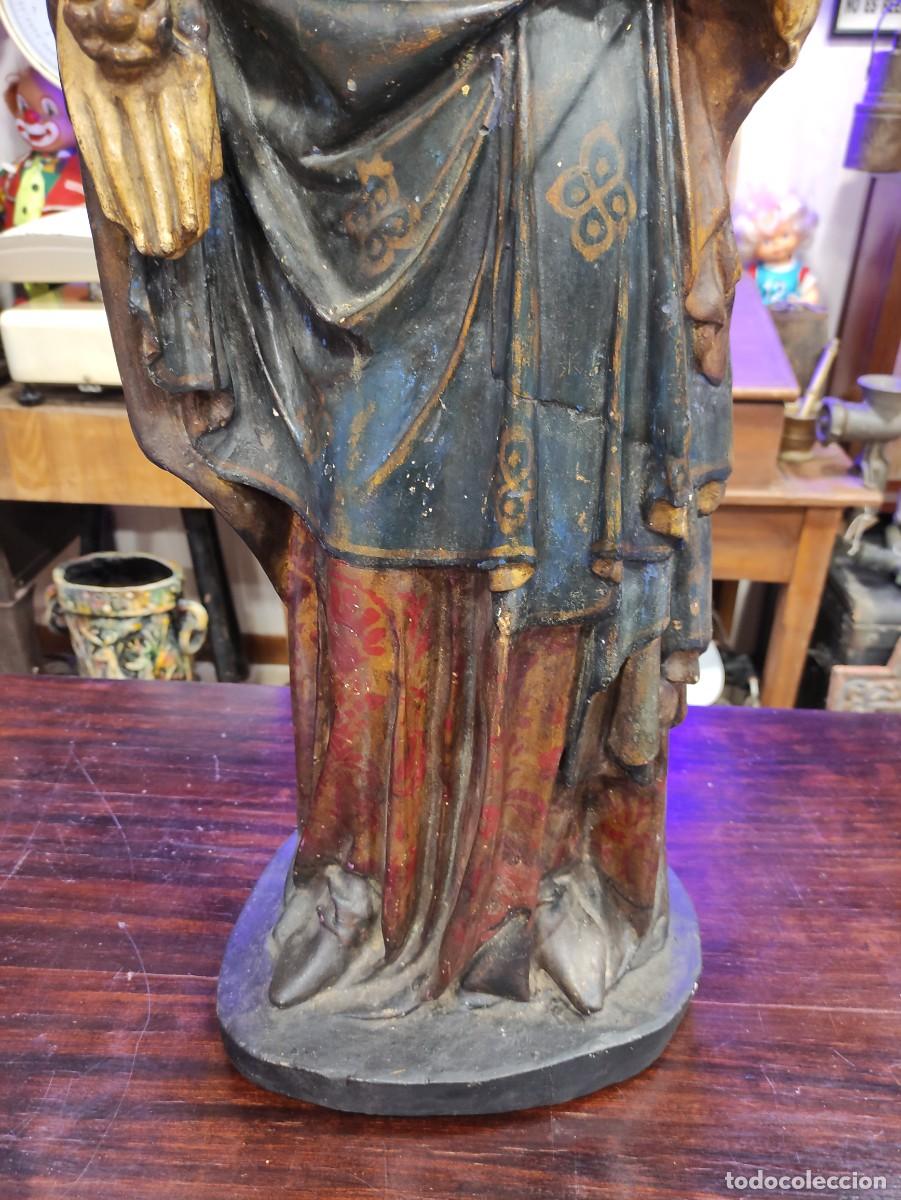 Antig&uuml;edades: Figura gran tama&ntilde;o virgen de la cueva - Foto 5