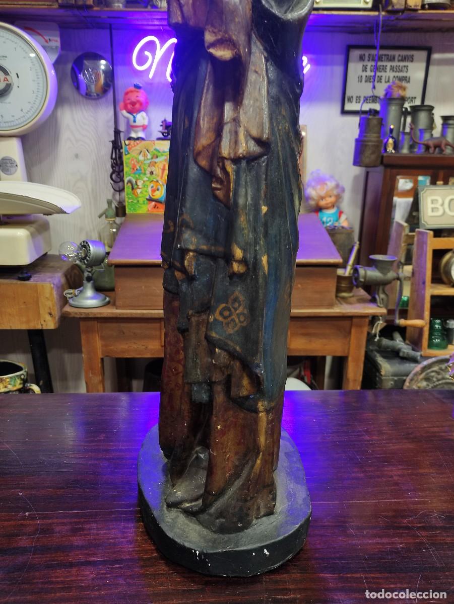Antig&uuml;edades: Figura gran tama&ntilde;o virgen de la cueva - Foto 8