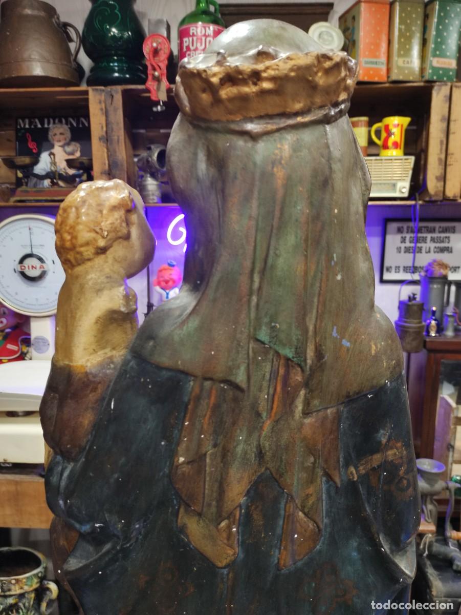 Antig&uuml;edades: Figura gran tama&ntilde;o virgen de la cueva - Foto 10