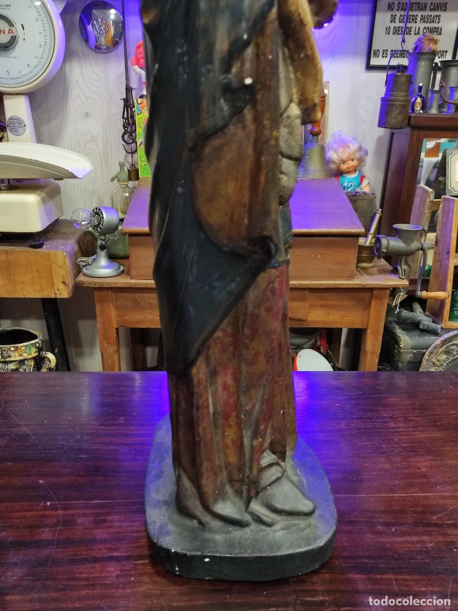 Antig&uuml;edades: Figura gran tama&ntilde;o virgen de la cueva - Foto 15
