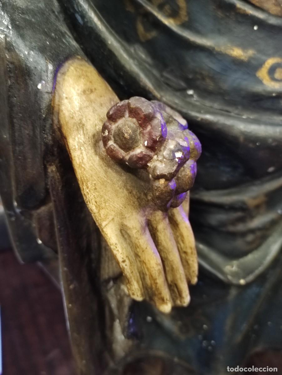 Antig&uuml;edades: Figura gran tama&ntilde;o virgen de la cueva - Foto 16