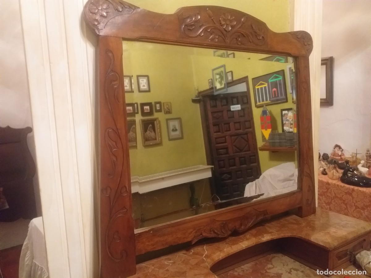 Antig&uuml;edades: Gran espejo modernista. - Foto 2