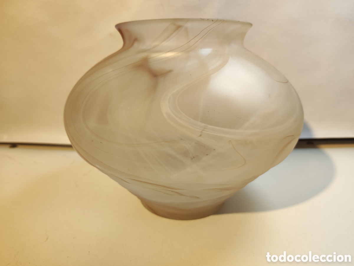 Antig&uuml;edades: Cuenco de cristal tipo Frances - Foto 2