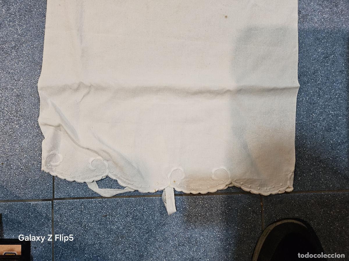 Antig&uuml;edades: funda de almohada en hilo - Foto 2