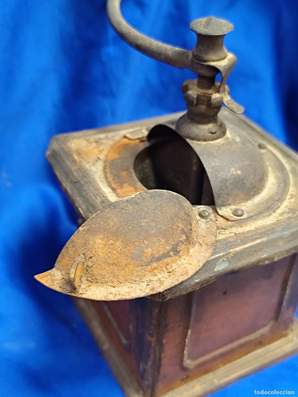 Antig&uuml;edades: MOLINILLO DE CAFE PEUGEOT FRERES VALENTIGNEY DOUBS - Foto 4