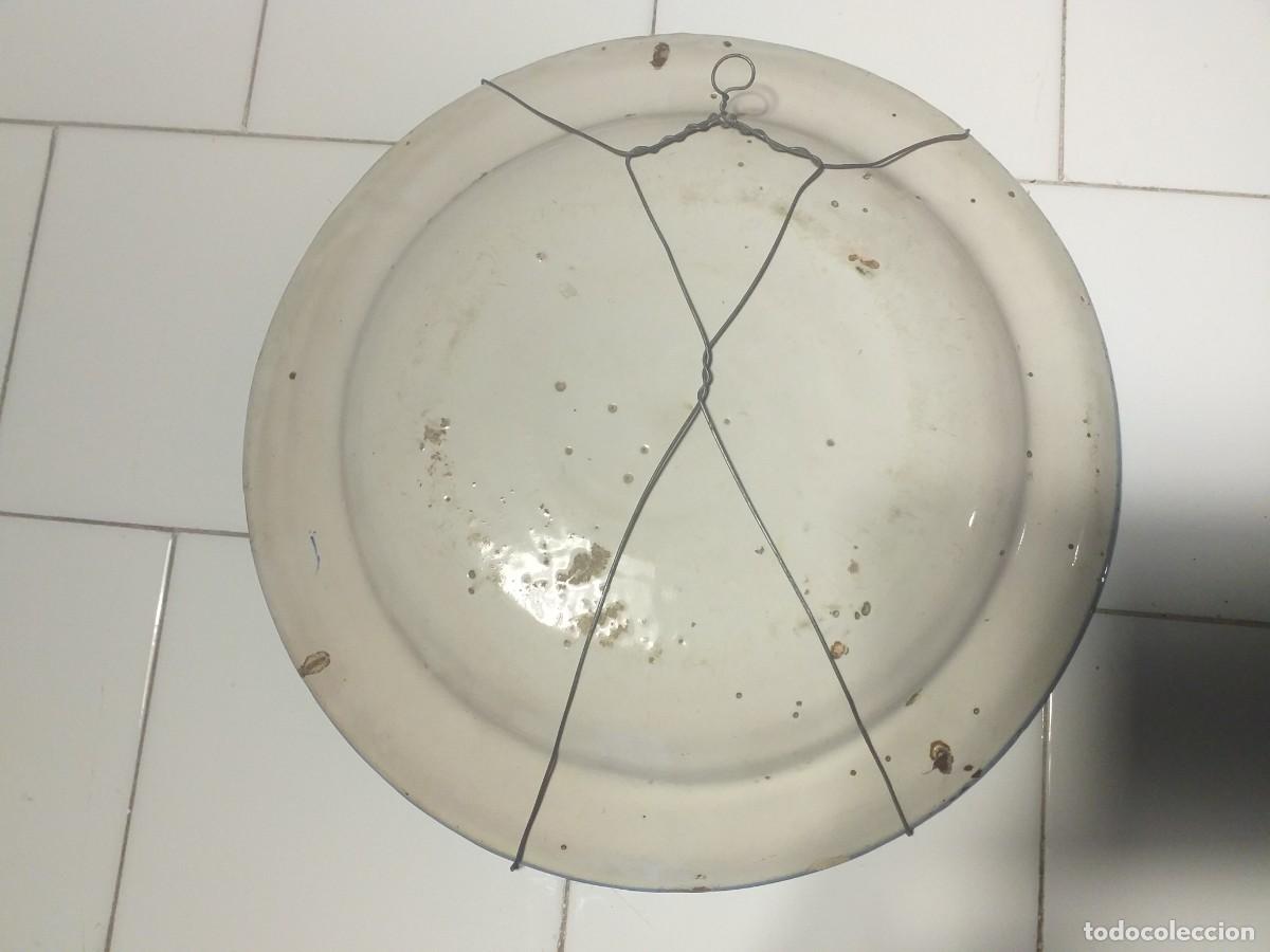 Antig&uuml;edades: Plato de Manises. Siglo XIX. - Foto 2