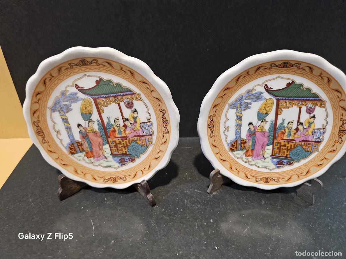 Antig&uuml;edades: parejas de platos orientales - Foto 1