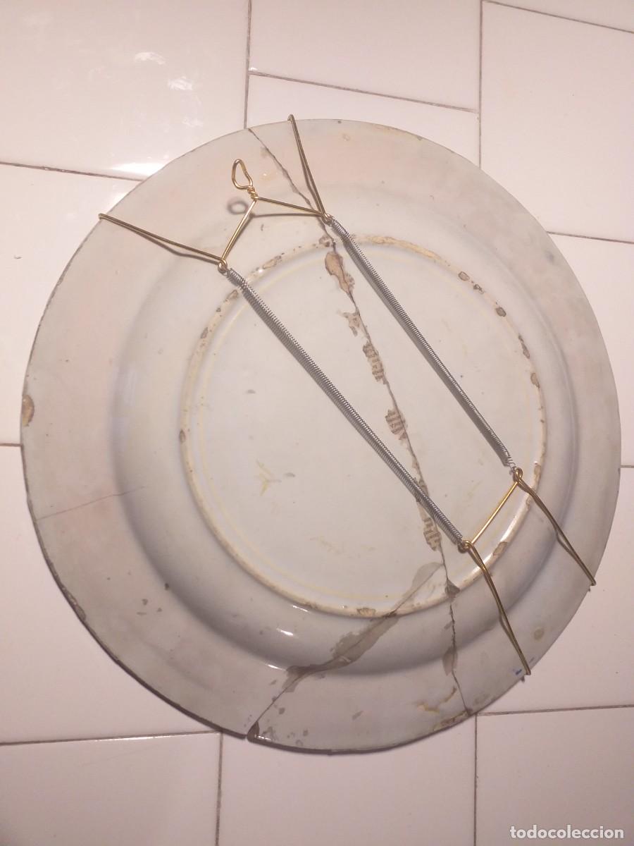 Antig&uuml;edades: Gran plato posiblemente de Onda. - Foto 2