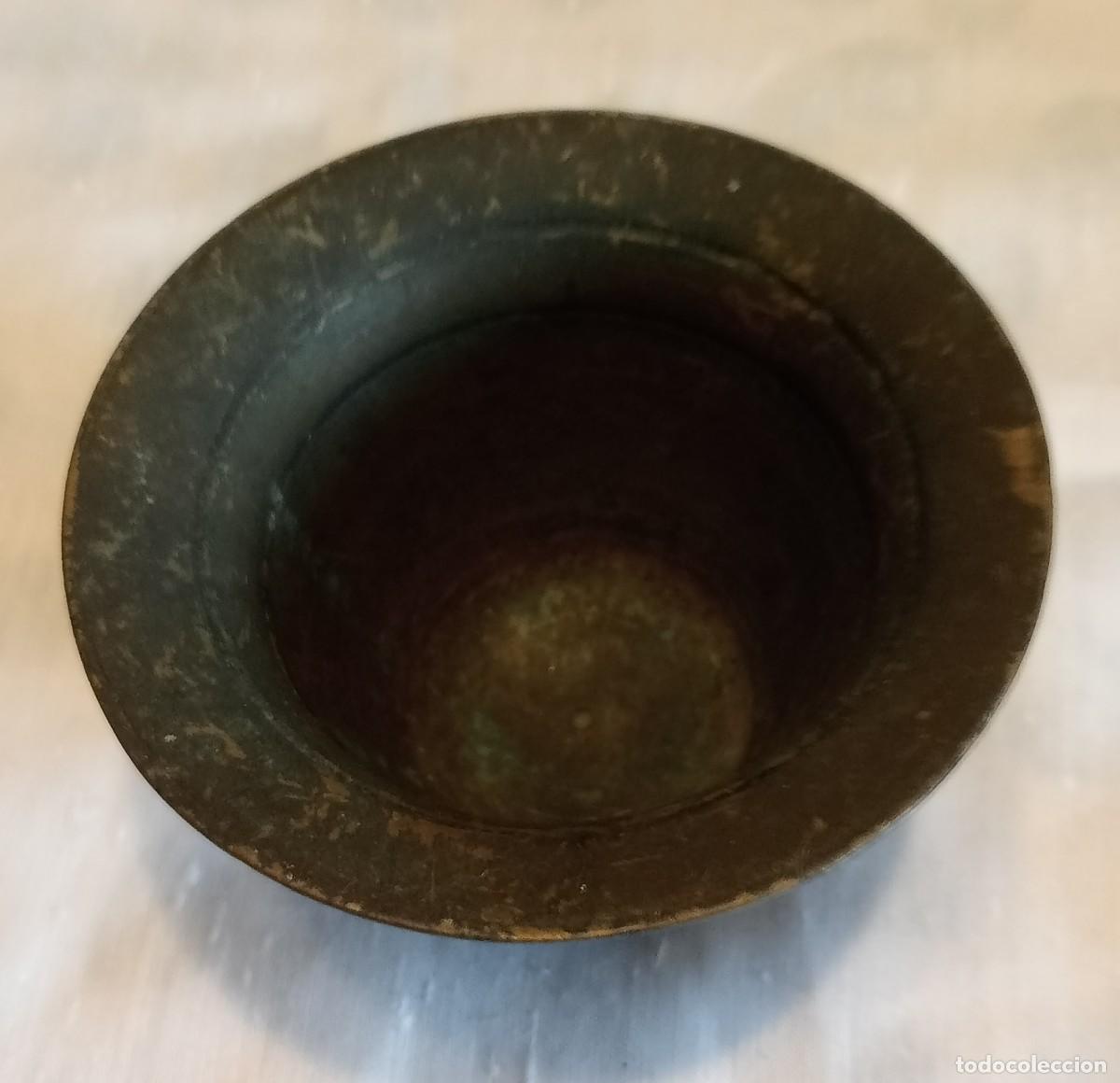 Antig&uuml;edades: ALMIREZ MUY ANTIGUO DE BRONCE, NO TIENE MAZO - Foto 3
