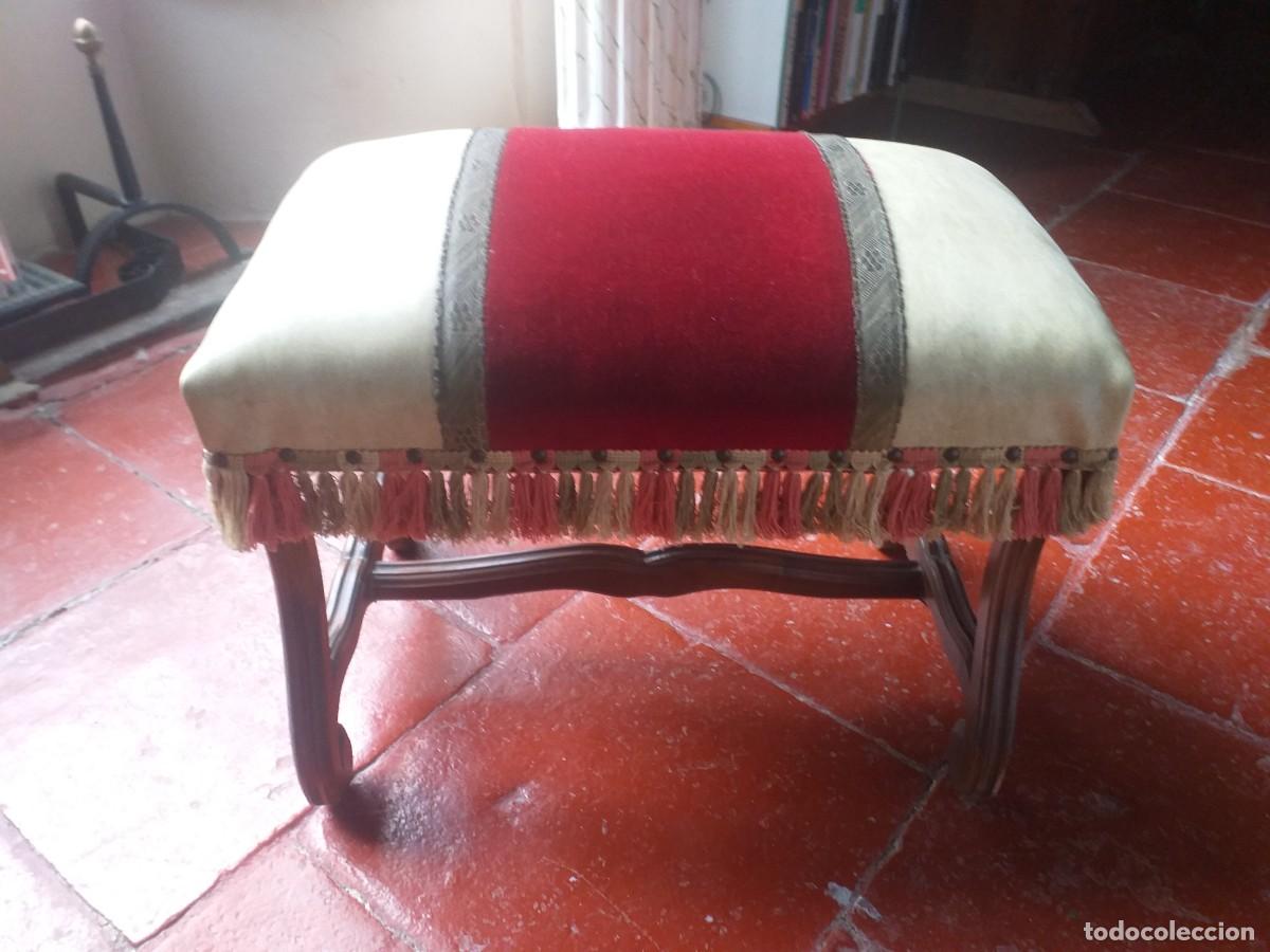 Antig&uuml;edades: Banqueta de estilo Luis XV - Foto 1
