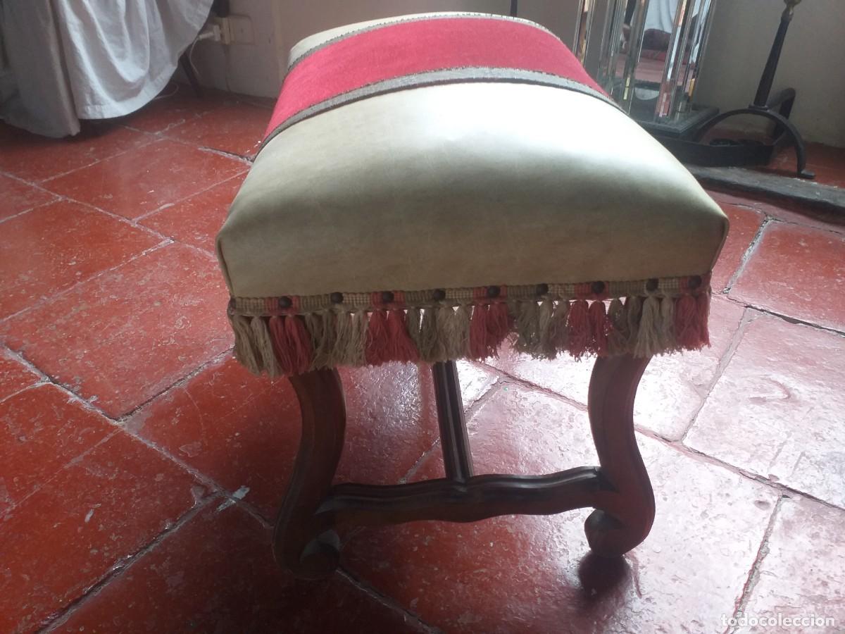 Antig&uuml;edades: Banqueta de estilo Luis XV - Foto 2