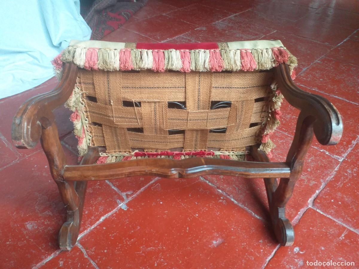 Antig&uuml;edades: Banqueta de estilo Luis XV - Foto 3