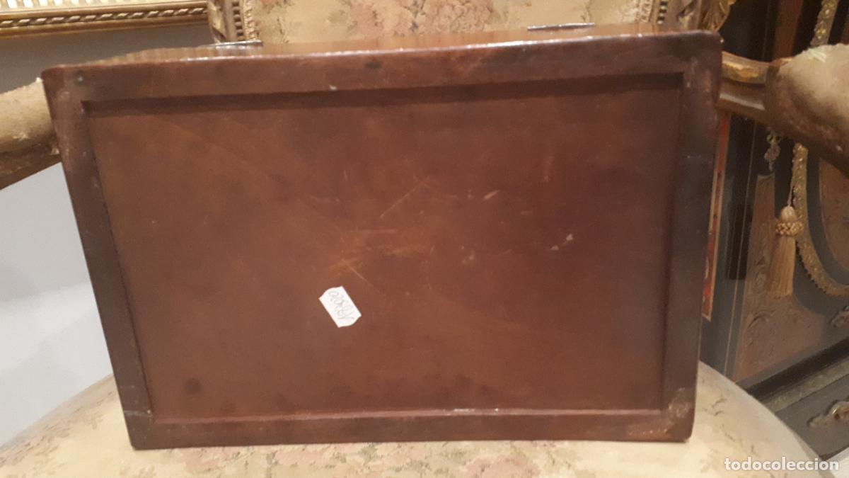 Antig&uuml;edades: CAJA DE MADERA DE CAOBA, SIGLO XIX. - Foto 10