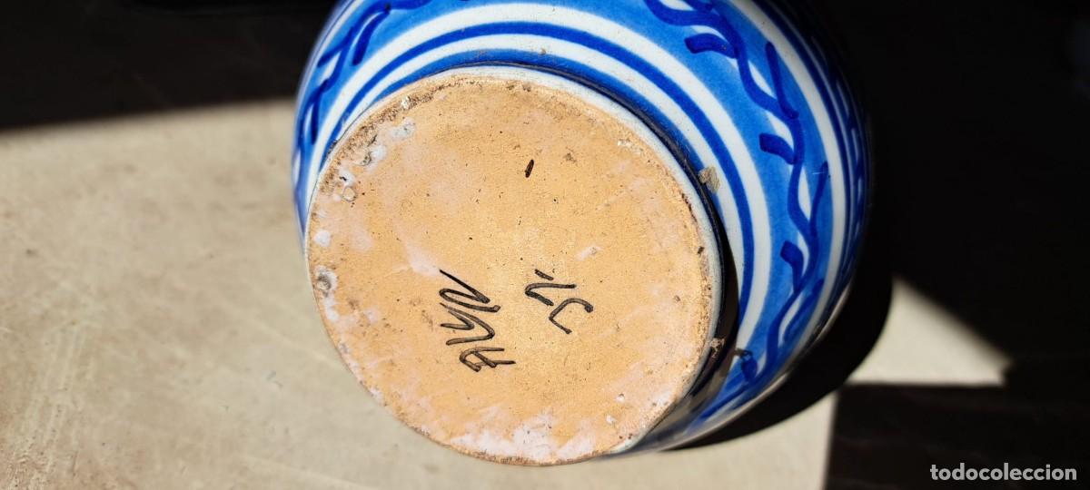 Antig&uuml;edades: Jarra cer&aacute;mica Talavera - Foto 3
