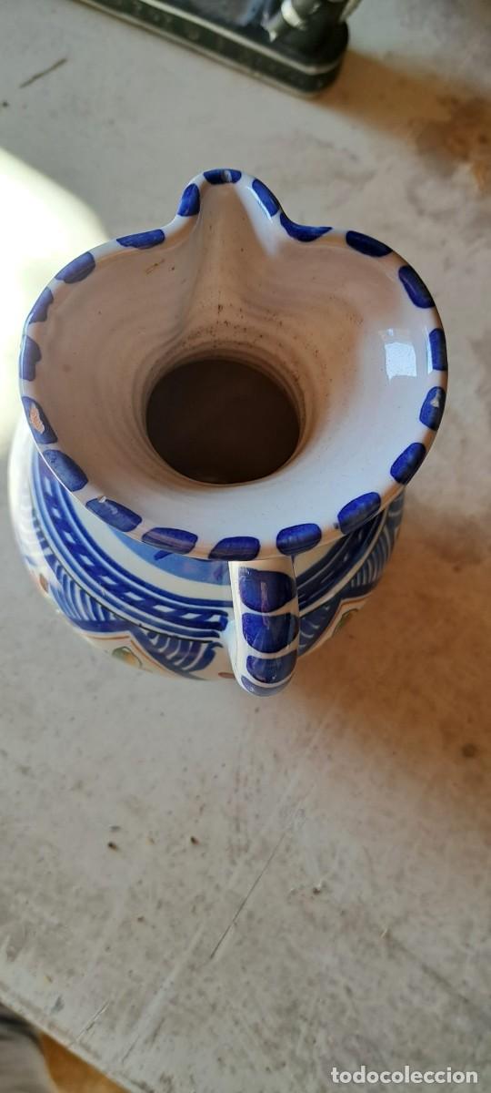 Antig&uuml;edades: Jarra cer&aacute;mica Talavera - Foto 4