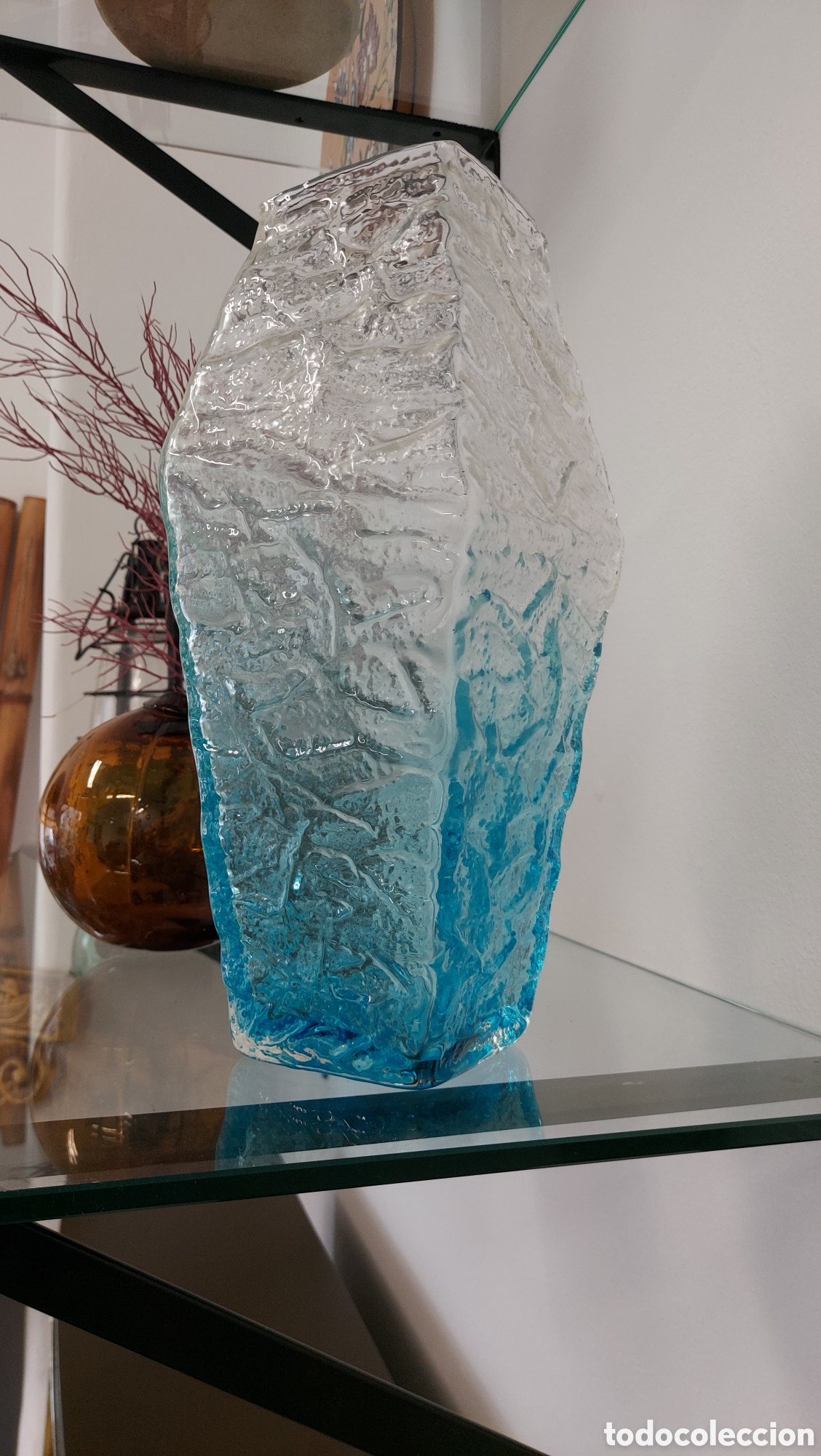 Antig&uuml;edades: Jarr&oacute;n cristal pavonado - Foto 6