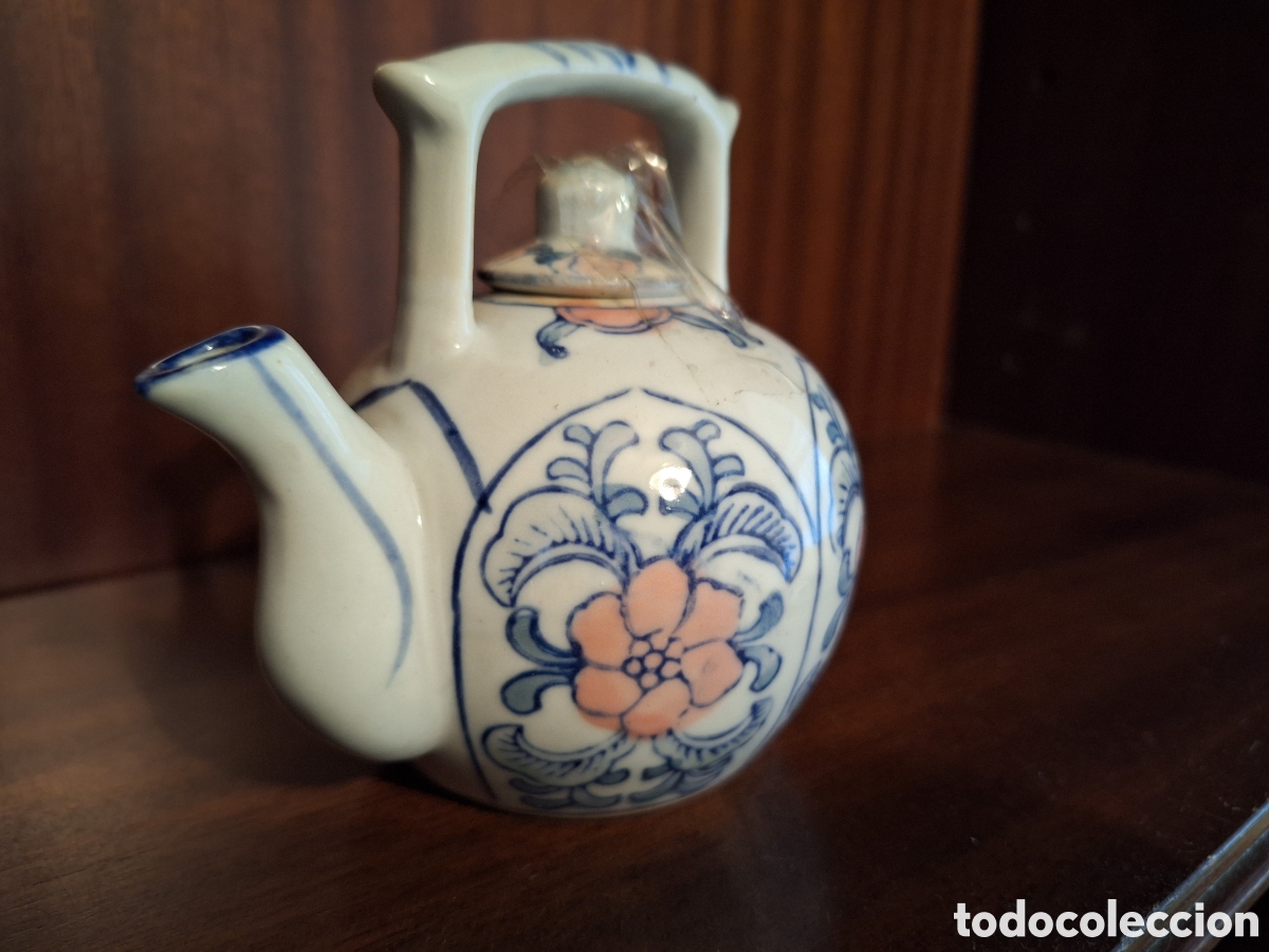 Antig&uuml;edades: Pequen̈a tetera china de colecci&oacute;n - Foto 4