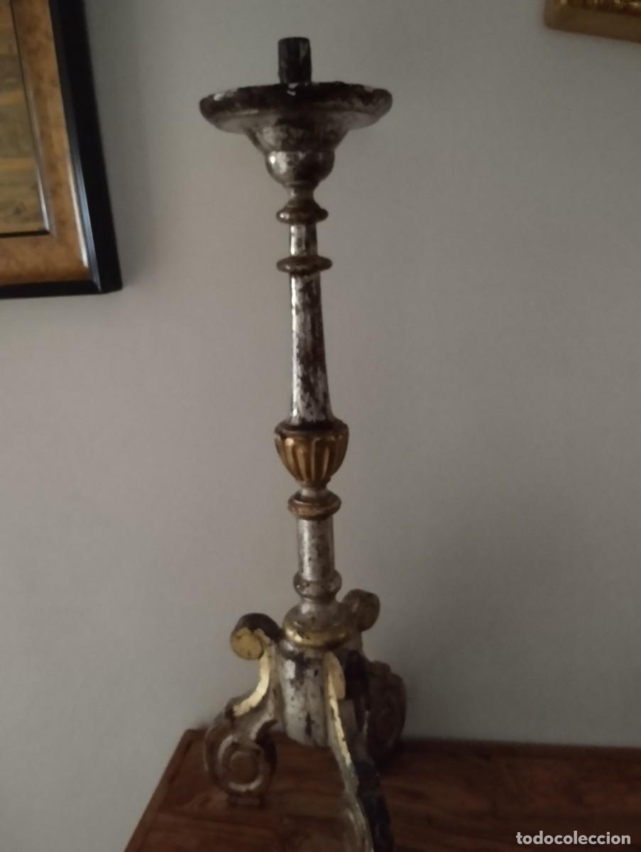 Antig&uuml;edades: Candelero siglo XVII - Foto 1