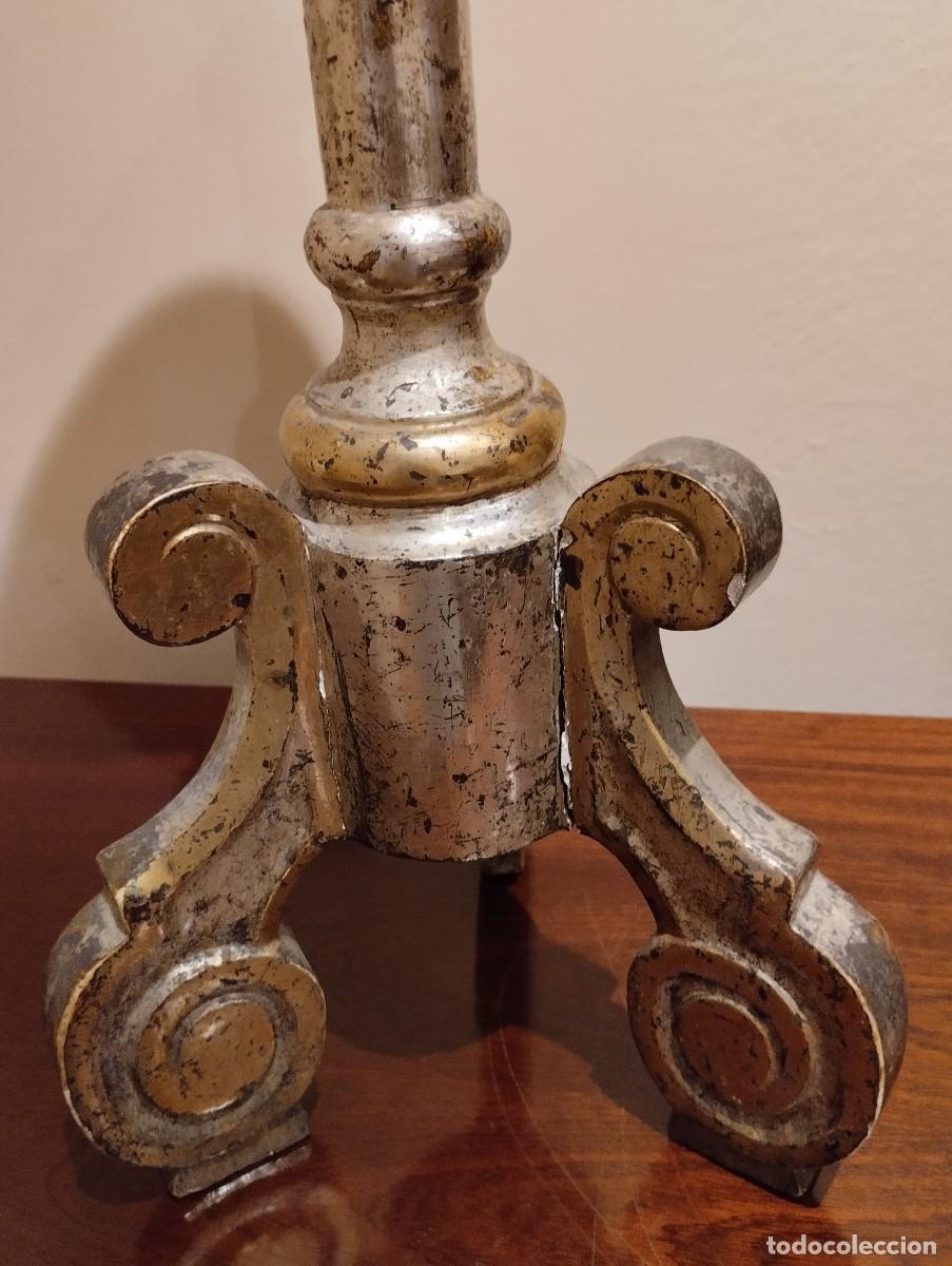 Antig&uuml;edades: Candelero siglo XVII - Foto 2