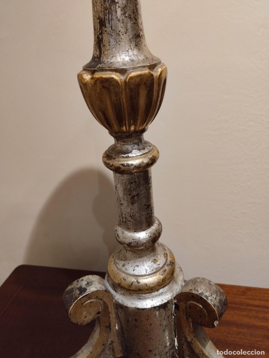 Antig&uuml;edades: Candelero siglo XVII - Foto 3