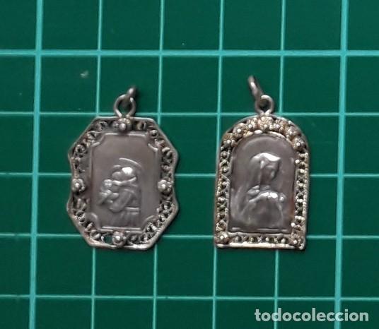 Antig&uuml;edades: 2 medallas religiosas - Foto 2